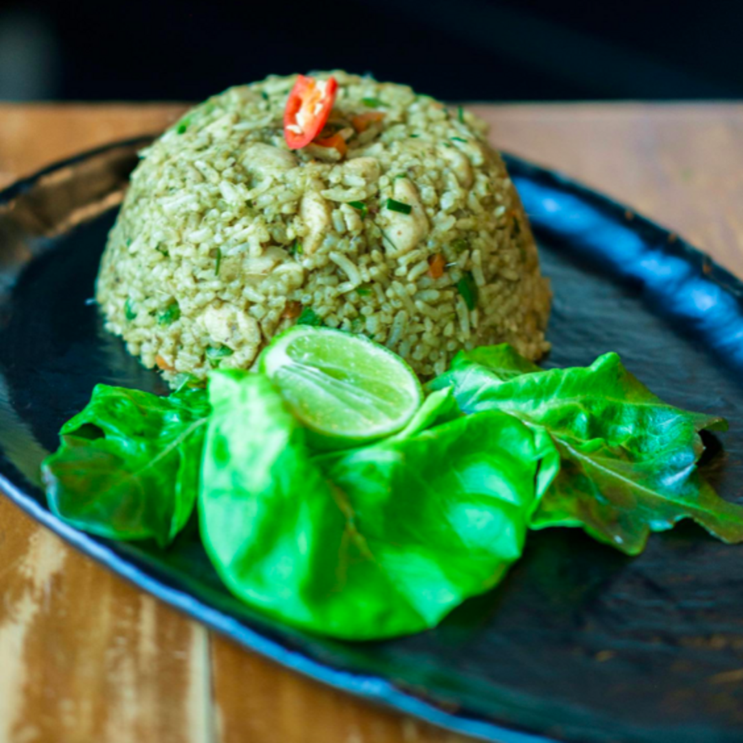 Fried Thai Green Curry Rice